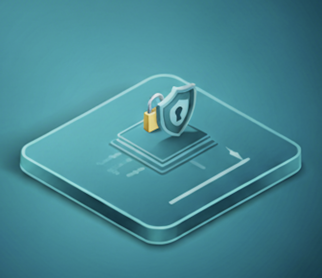 Illustrasjon av sikker digital dokumentoverføring